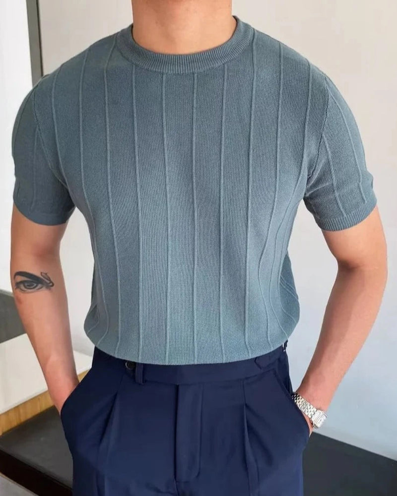 Van Noor - Ribbed T-Shirt