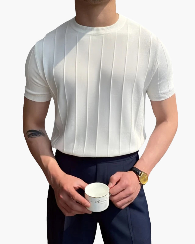 Van Noor - Ribbed T-Shirt