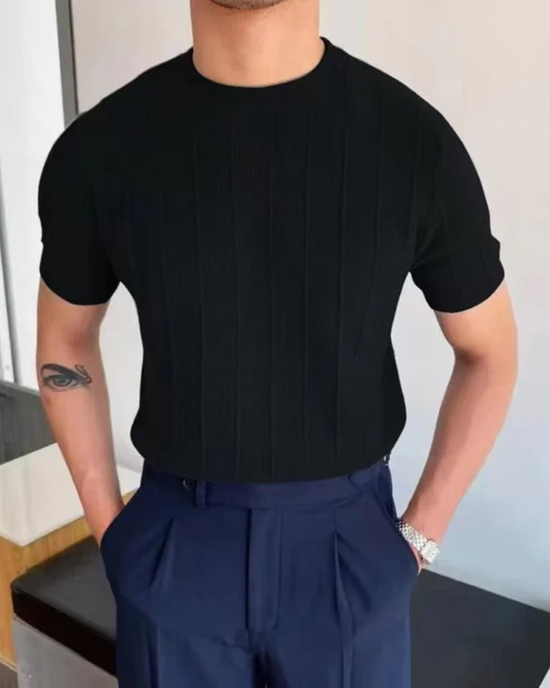 Van Noor - Ribbed T-Shirt
